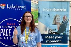 Sarah Young at NASA Space Apps Challenge
