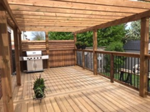 Savage Carpentry Deck Build