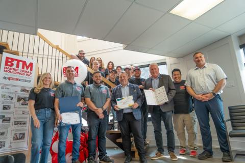 Barrie Trim & Moulding with Barrie Chamber