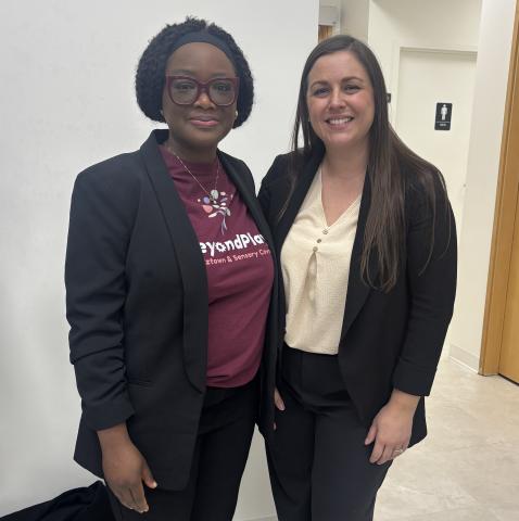 Bola and Crystal at BeyondPlay Grand Opening