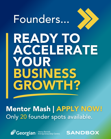 Mentor Mash Event graphic - apply now