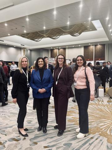 Staff with Associate Minister Tangri