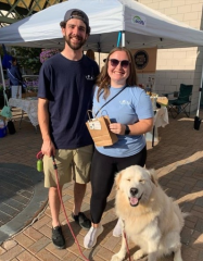 Curtis and Jesse owners of Waggin Tails