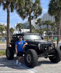 Powerhouse Jeeps Bill with Jeep