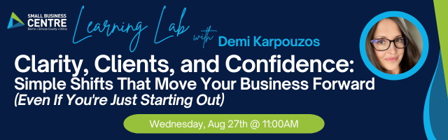 Clarity, Clients, and Confidence Copyrighting Learning Lab Event Banner