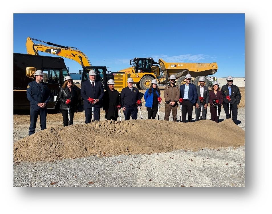 2025 UPS Groundbreaking