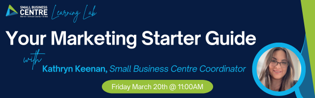 Your Marketing Starter Guide Learning Lab Banner - March 2026